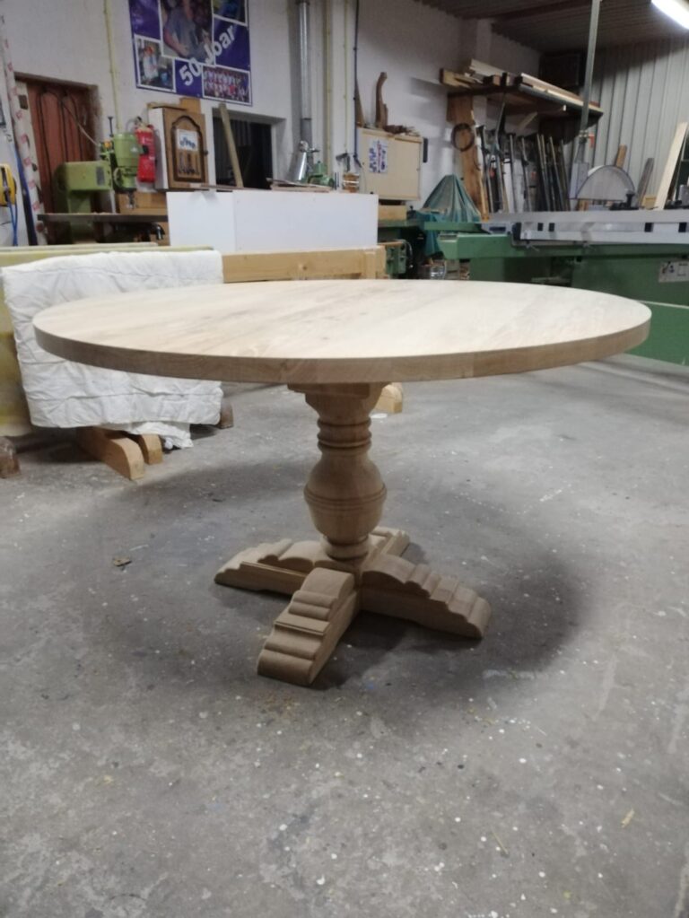 Meubelmakerij Geesteren - Ronde Eettafel - CowMeubelen.nl